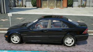 GTA 5 Mercedes-Benz Vehicle Mod: C32 AMG (Image #2)