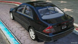 GTA 5 Mercedes-Benz Vehicle Mod: C32 AMG (Image #3)