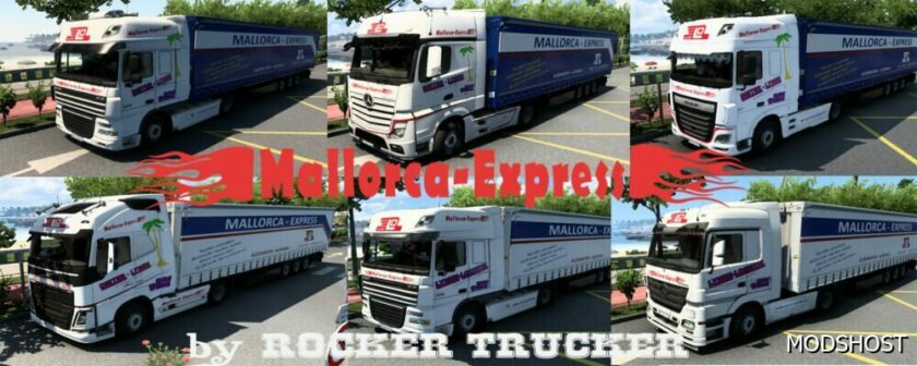 ETS2 Mod: Dieter Lynen “Mallorca-Express” Skin Pack (Featured)