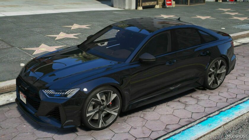 GTA 5 Audi Vehicle Mod: RS6 C8 Sedan (Featured)