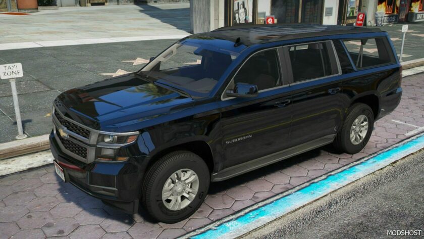 GTA 5 Chevrolet Vehicle Mod: 2018 Chevrolet Suburban (Featured)