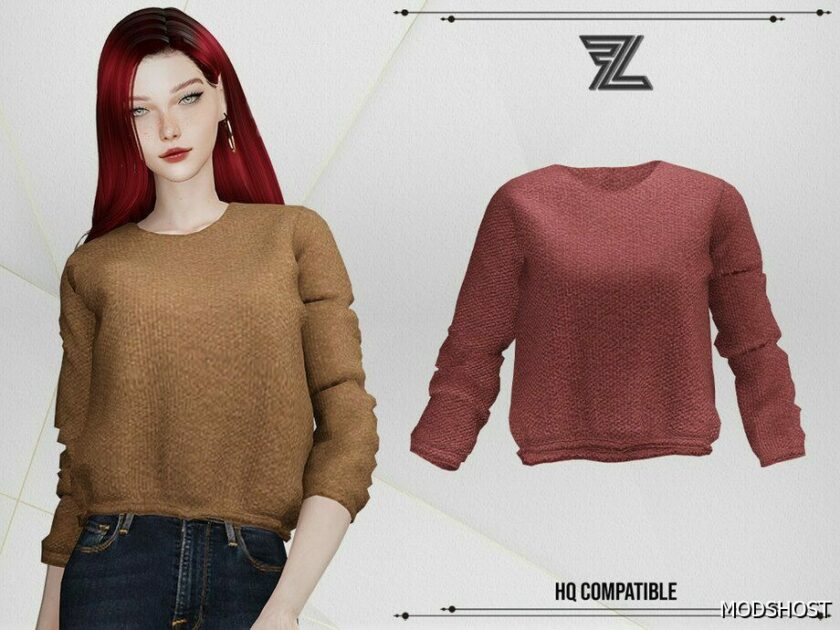 Sims 4 Everyday Clothes Mod: Yasmine Sweater (Featured)