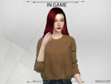 Sims 4 Everyday Clothes Mod: Yasmine Sweater (Image #2)