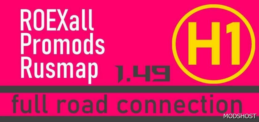 ETS2 RoExtended Mod: Hybrid 1 & 2: Roextended, Rusmap & Promods+Middle-East Connection (Featured)