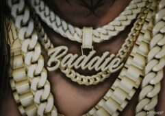 GTA 5 Player Mod: Baddie Stacked Chains for MP Female (Image #4)