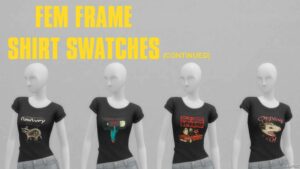 Sims 4 Teen Mod: 4TH Pack of Simified Wicked Clothes (Image #6)