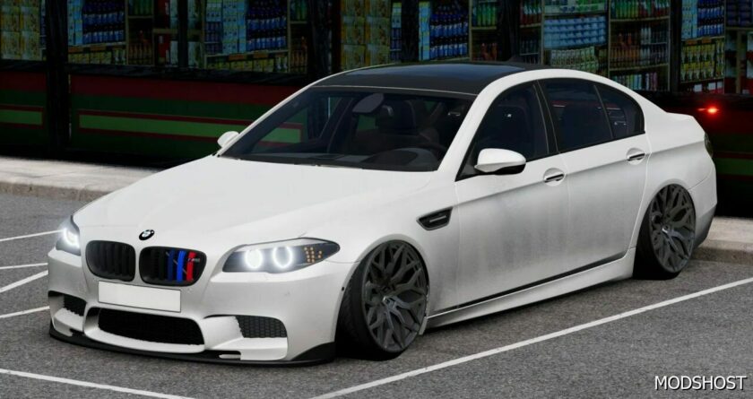 BeamNG BMW Car Mod: M5 F10 Revamped V1.1 0.30 (Featured)