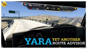 ATS Mod: YET Another Route Advisor V1.1 (Featured)