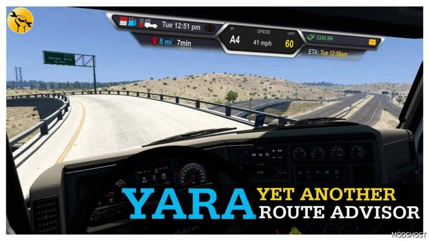 ATS Mod: YET Another Route Advisor V1.1 (Featured)