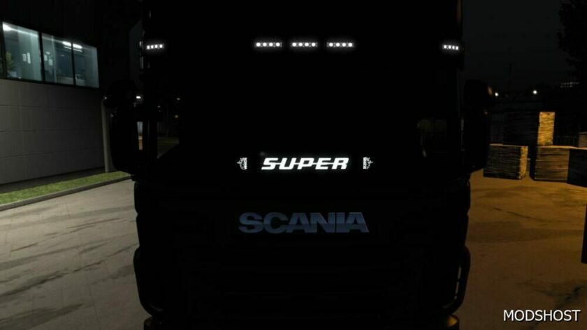 ETS2 Scania Part Mod: Super Windshield Board (Featured)