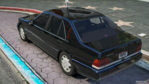 GTA 5 Mercedes-Benz Vehicle Mod: W140 600SEL (Image #3)