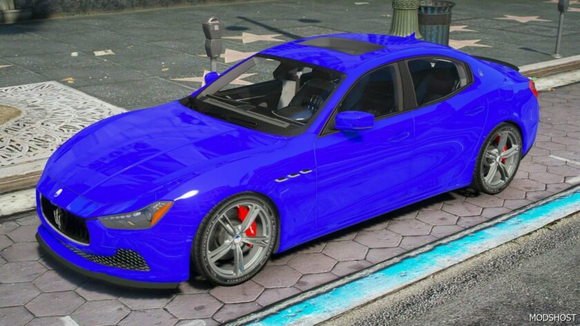 GTA 5 Vehicle Mod: Maserati Ghibli (Featured)