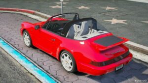 GTA 5 Porsche Vehicle Mod: 911 964 Targa (Image #3)