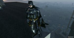 GTA 5 Player Mod: Batman Dcuo Addon PED (Image #2)