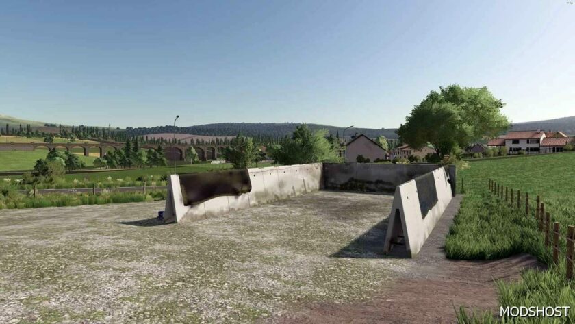 FS22 Placeable Mod: Feret Silage Silos V1.0.1 (Featured)