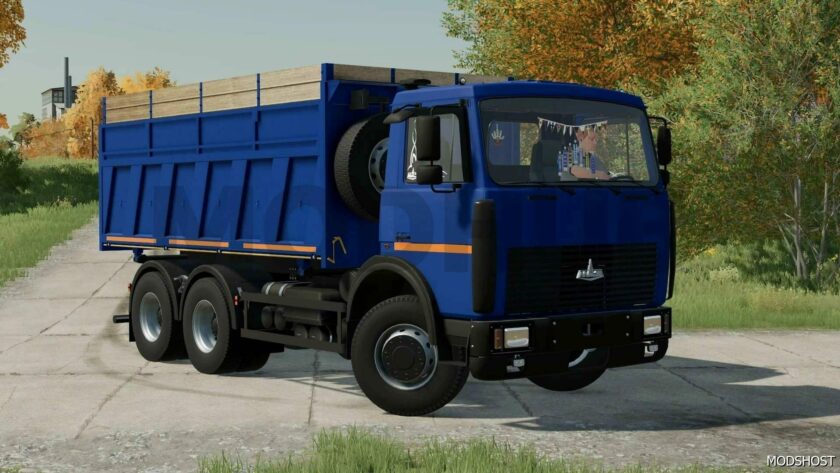 FS22 Truck Mod: MAZ-5516 Selhoz V1.3 (Featured)