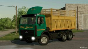 FS22 Truck Mod: MAZ-5516 Selhoz V1.3 (Image #5)