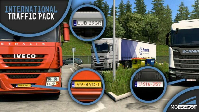 ETS2 Mod: International Traffic Pack by Elitesquad Modz – Vanilla Edition (Featured)