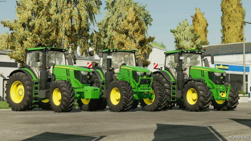 FS22 John Deere Tractor Mod: 6R Xtra Large Frame Series 2016 V2.1 (Featured)