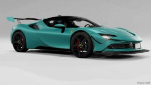 BeamNG Ferrari Car Mod: SF90 (Free) V2.1 0.30 (Image #2)