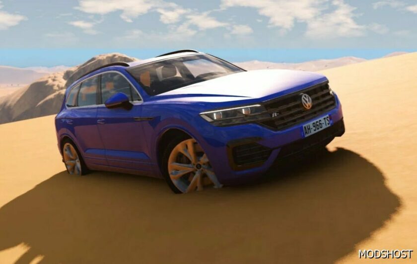 BeamNG Volkswagen Car Mod: VW Touareg 2022 0.30 (Featured)