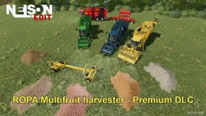 FS22 Ropa Combine Mod: Multifruit Harvester (Premium Edition) V1.1 (Featured)