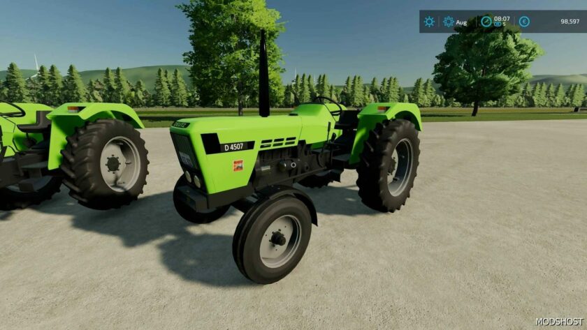 FS22 Tractor Mod: Deutz D 4507 V1.0.0.1 (Featured)