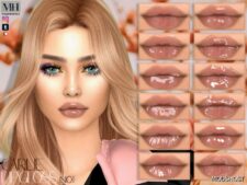 Sims 4 Shoes Mod: Carlie Lipgloss N01 (Featured)