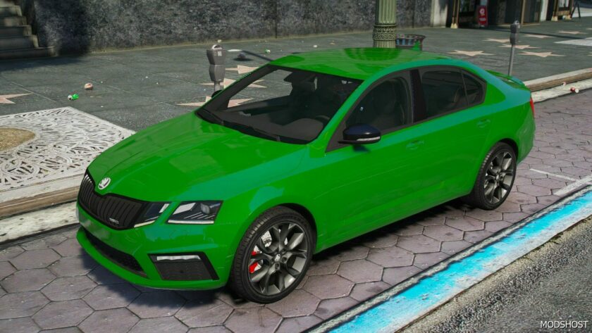 GTA 5 Vehicle Mod: Skoda Octavia RS (Featured)