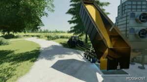 FS22 Mod: 40′ Lizard Flatbed Autoloading Bale Trailer V1.0.0.1 (Image #4)