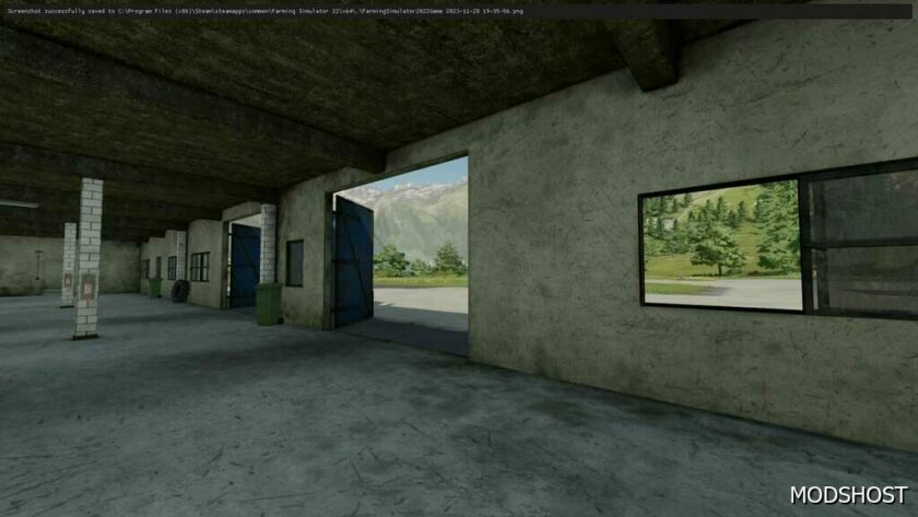 FS22 Placeable Mod: BIG OLD Garage (Featured)