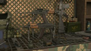 GTA 5 Weapon Mod: INS2 Kalashnikov Aks-74Un (Image #2)