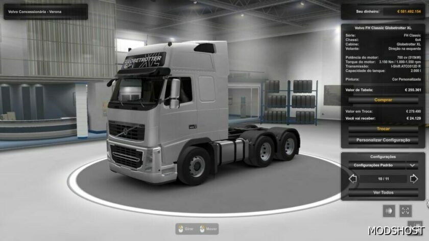 ETS2 Mod: ALL Trucks at The Dealer 1.49 (Featured)