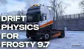 ETS2 Physics Mod: Drift Physics for Frosty 9.7 1.49 (Featured)