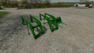 FS22 John Deere Mod: 148 and 158 Front Loaders (Image #3)