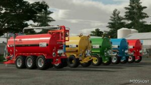 FS22 Manur Mod: Lizard 5000Tri-S Slurry Spreader (Image #4)