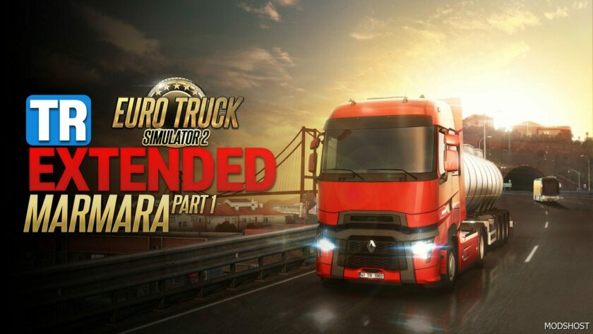 ETS2 ProMods Mod: TR Extended Map + Promods Connection V1.6 1.49 (Featured)