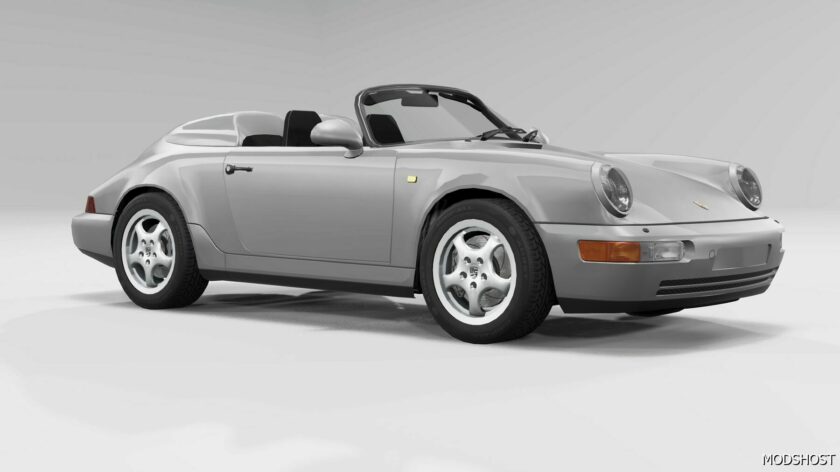 BeamNG Porsche Mod: 911 Carrera 2 Speedster 0.30 (Featured)