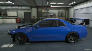 GTA 5 Nissan Vehicle Mod: Skyline R34 Drift Mega (Image #2)