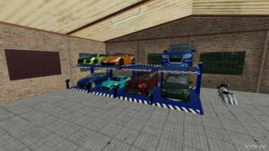 FS22 Placeable Mod: Garage for Cars and Motocycles (Image #5)