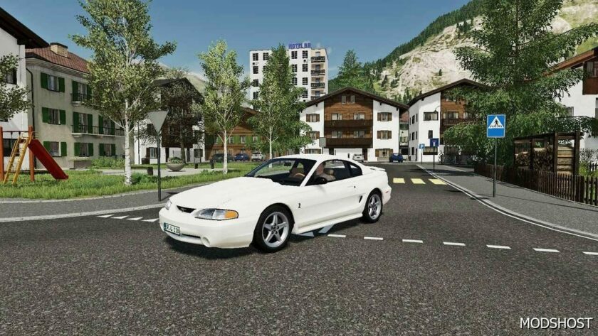 FS22 Ford Car Mod: Mustang SVT Cobra 1995 (Featured)