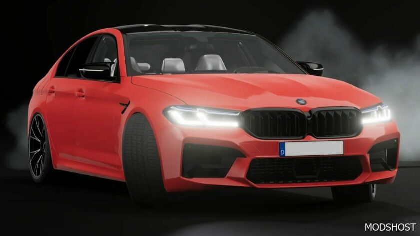 BeamNG BMW Car Mod: M5 F90 0.30 (Featured)