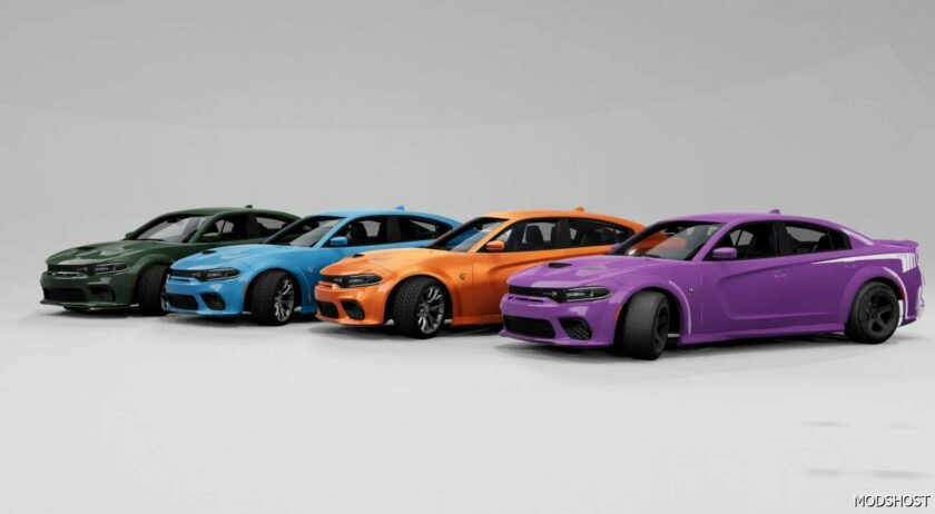 BeamNG Dodge Car Mod: Charger (2015-2023) 0.30 (Featured)