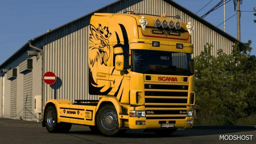 ETS2 Scania Mod: Horváth Norbert Skin for Scania (RJL) 4 Series (Featured)