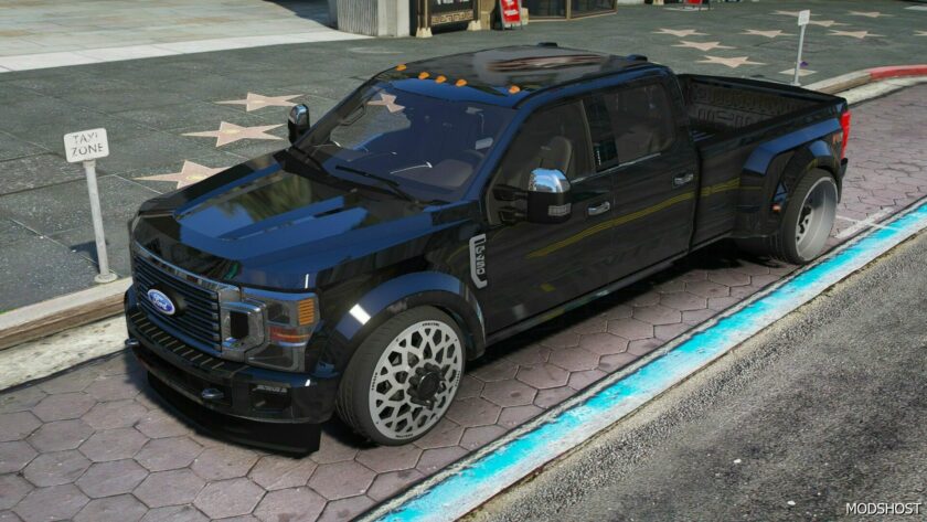 GTA 5 Ford Vehicle Mod: F-450 Platinum Super Duty (Featured)