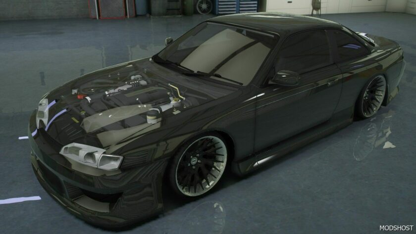 GTA 5 Nissan Vehicle Mod: Silvia S14 LOW (Featured)