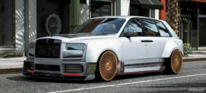 GTA 5 Rolls Royce Vehicle Mod: Cullinan Widebody (Featured)