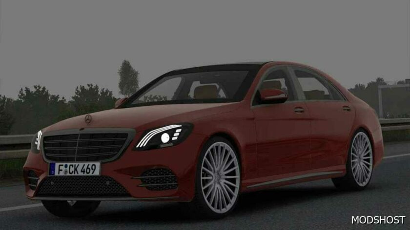 ATS Mercedes-Benz Car Mod: W222 S-Class S-400D V4.7 – 1.49 (Featured)