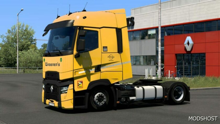 ETS2 Renault Mod: Waberer’s Skin for Renault T Range (BY Gloover) (Featured)