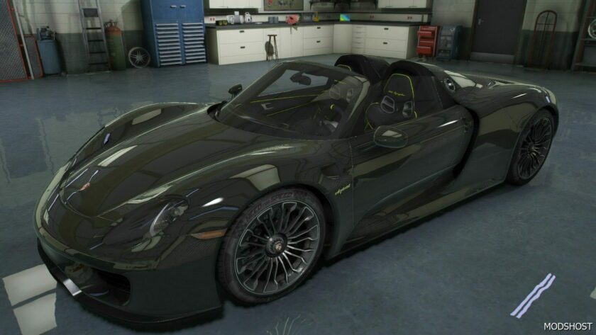 GTA 5 Porsche Vehicle Mod: 918 Spyder (Featured)